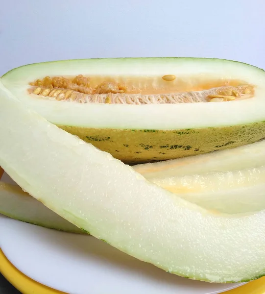 Melon Salad Buah Koktail Vegetarianisme Diet — Stok Foto