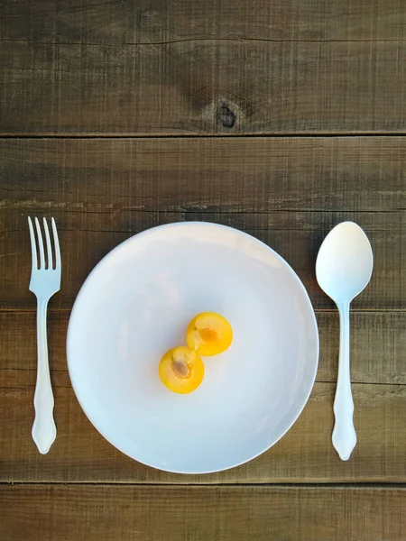 Δίαιτα Φρούτα Λαχανικών Σπανάκι Πείνα Πρωινό Μεσημεριανό Γεύμα Δείπνο Έχοντας — Φωτογραφία Αρχείου