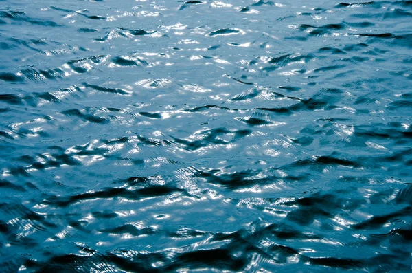 sea wave close up, low angle view.Blue water ripples texture with dark and light area.Surface of the Water on a Bright Day.Ocean water surface texture. Deep sea waves.