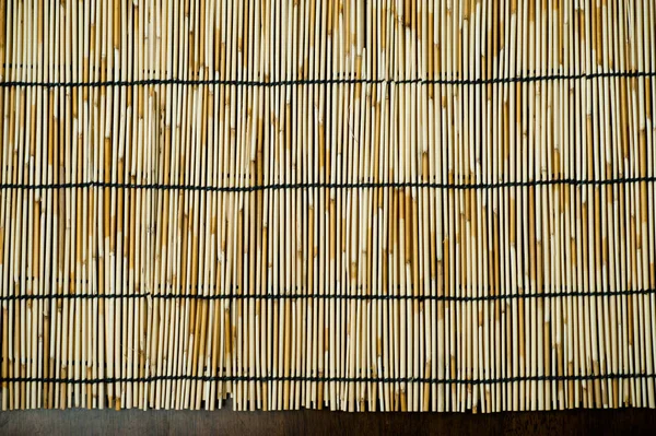 wood japan .abstract background texture of a wooden mat.