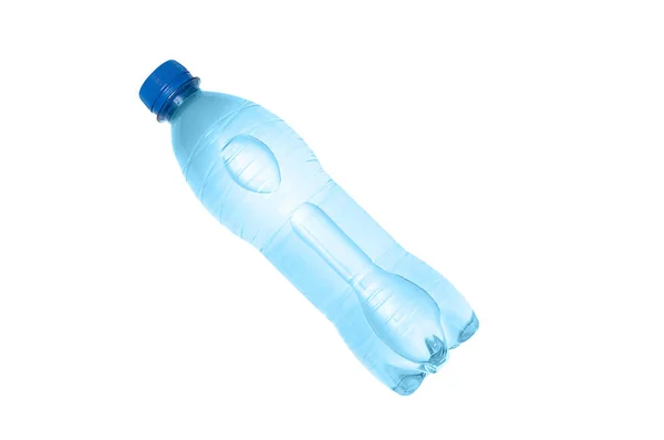 Botella Agua Plástico Aislamiento Blanco — Foto de Stock