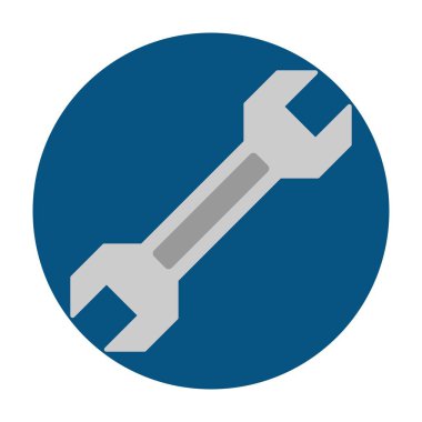 Düz İngiliz anahtarı simgesini