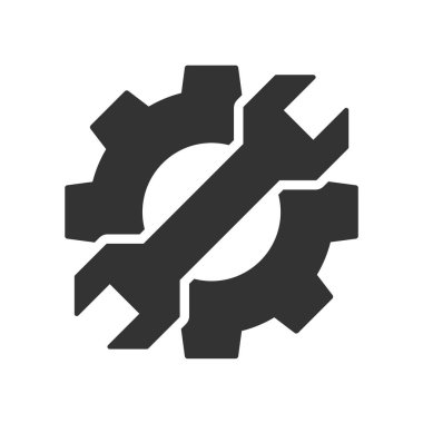 Karikatür wrench kutsal kişilerin resmi ile