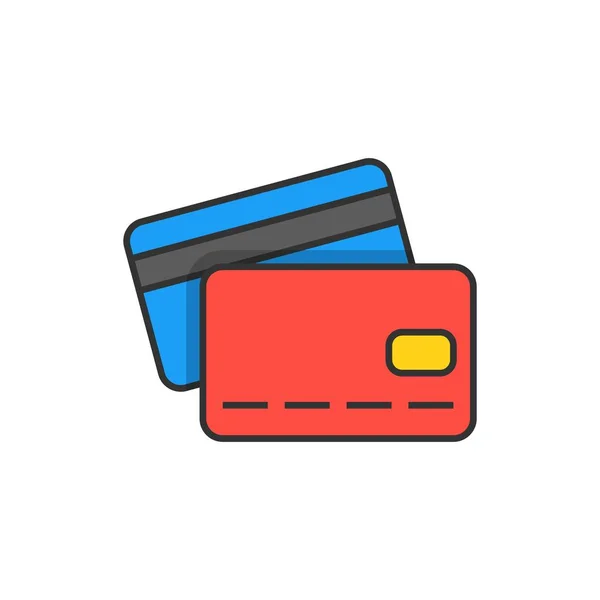 Kreditkartensymbol — Stockvektor