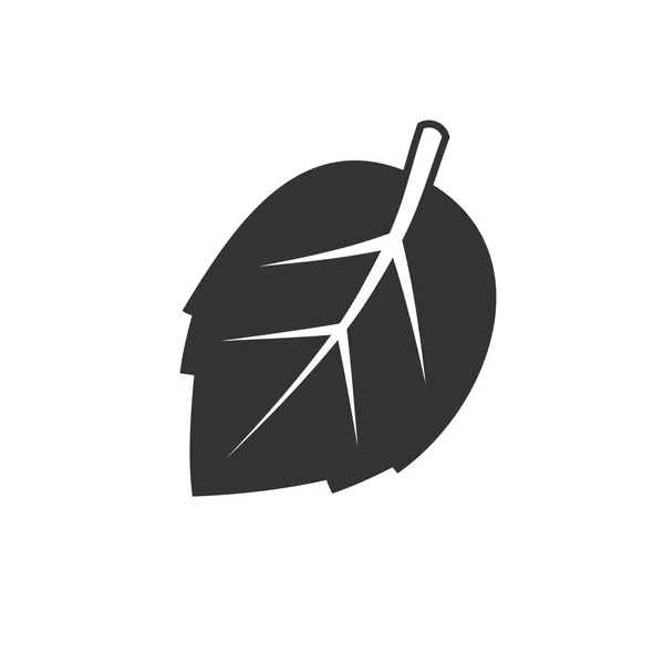 Icono de hoja de otoño — Vector de stock