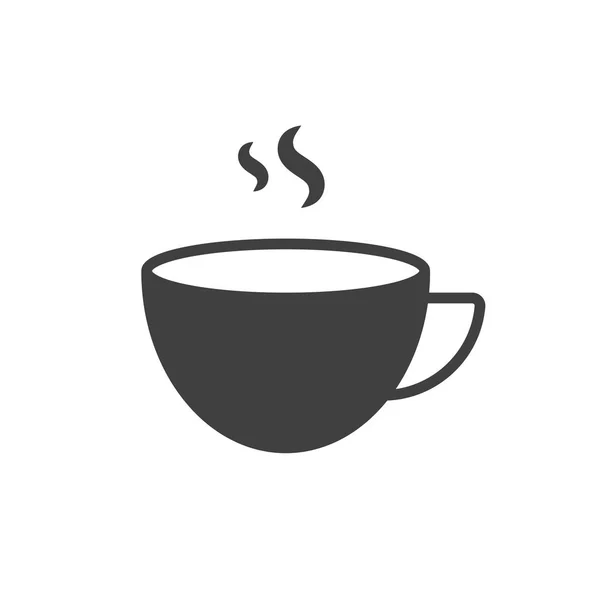 Kopje koffie pictogram — Stockvector