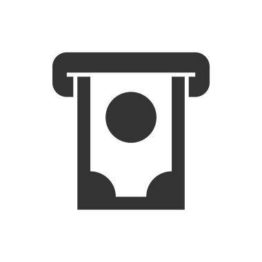 Fonların yeniden doldurulması beyaz arkaplanda siyah simge