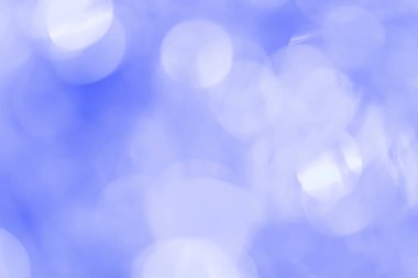 Bokeh arka plan, beyaz daire mavi bir arka plan üzerinde mavi