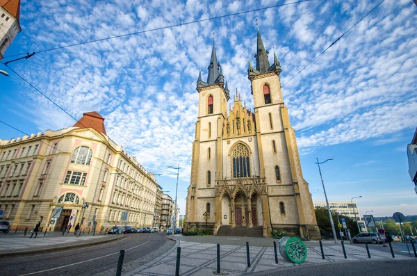 Kostel Antonna Paduanskeho Kyrkan Anthony Padua Prag Tjeckien Den Historiska — Stockfoto