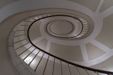 WARsaw, POLAND - 11.02.2020 Kraliyet Kalesi veya sarayı. Saray tarihi bir anıt ve Polonya 'daki UNESCO Dünya Mirası sahası.. 