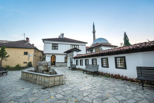 Prizren Kosowo Października 2019 Kompleks Albańskiej Ligi Prizren Kompleks Jest — Zdjęcie stockowe