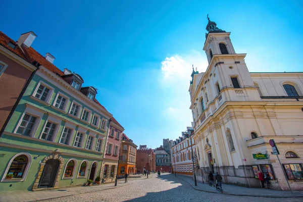 Varšava Polsko Března 2019 Pohled Kostel Ducha Svatého Varšavě Kostel — Stock fotografie