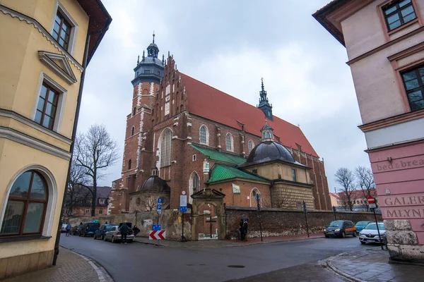 Краков Польща Квітня 2019 Римо Католицька Церква Століття Corpus Christi — стокове фото