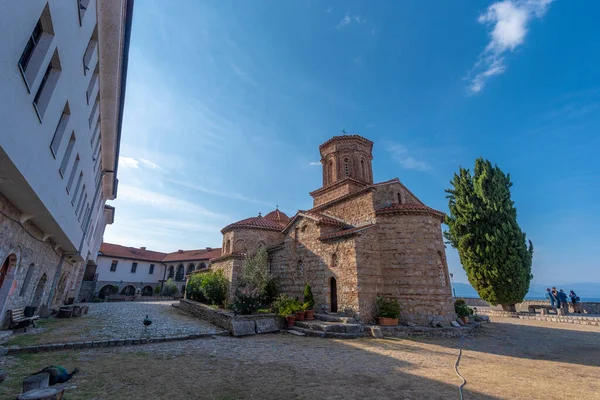 Ohrid República Macedonia Arym Octubre 2019 Iglesia Del Monasterio Ortodoxo —  Fotos de Stock