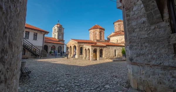Ohrid República Macedônia Arjm Outubro 2019 Igreja Mosteiro Ortodoxo Oriental — Fotografia de Stock