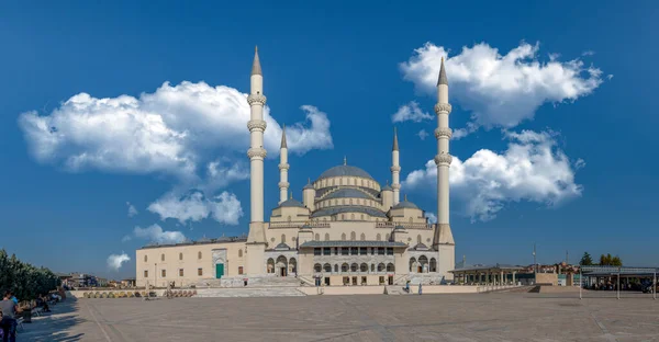Ankara Turkey October 2019 Panorama Facade View Kocatepe Mosque Kocatepe — Stock Photo, Image