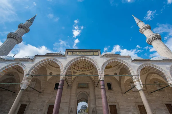 Mezquita Suleymaniye Mezquita Imperial Otomana Estambul Turquía Mezquita Más Grande — Foto de Stock