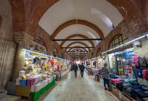 Edirne Turkije Mei 2019 Uitzicht Vanaf Selimiye Arasta Bazaar Waar — Stockfoto