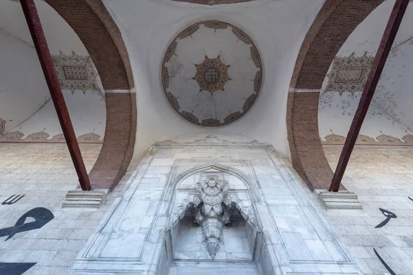 Edirne Turquía Mayo 2019 Interior Antigua Mezquita Turco Eski Camii — Foto de Stock