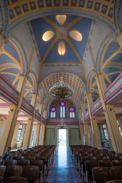 Edirne Turkey April 2019 Interior Great Synagogue Edirne Turkish Buyuk — 图库照片