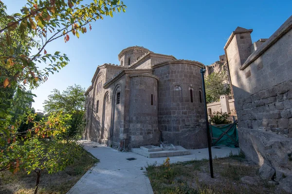 Vue Église Saint Grégoire Mosquée Buyuk Kilise Camii Dans Vallée — Photo