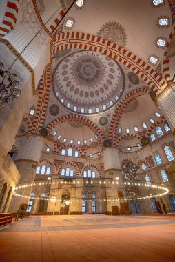 İstanbul, Türkiye - 14 Nisan 2019: Sehzade Camii veya Şehzade Camii (Türkçe: Şehzade Camii), Fatih ilçesine bağlı bir Osmanlı imparatorluk camii.