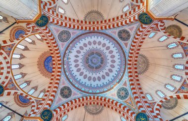 İstanbul, Türkiye - 14 Nisan 2019: Sehzade Camii veya Şehzade Camii (Türkçe: Şehzade Camii), Fatih ilçesine bağlı bir Osmanlı imparatorluk camii.