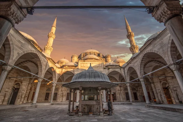 Мечеть Сехзаде Sehzade Camii Османская Императорская Мечеть Расположенная Районе Фатих — стоковое фото