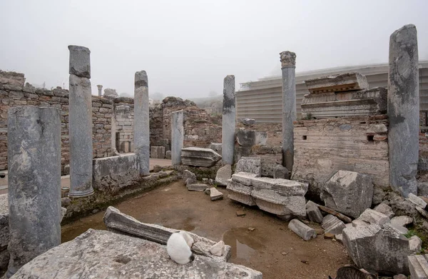 Éfeso Selcuk Izmir Turquia Antiga Cidade Efes Patrimônio Mundial Unesco — Fotografia de Stock