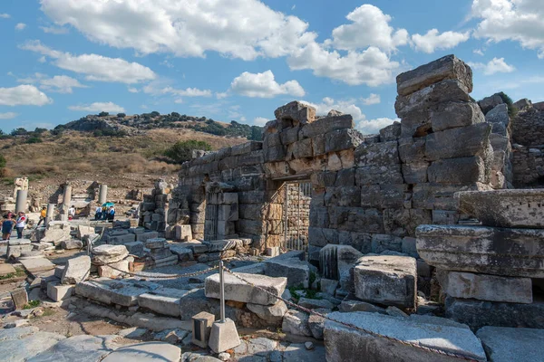 Éfeso Selcuk Izmir Turquia Antiga Cidade Efes Patrimônio Mundial Unesco — Fotografia de Stock