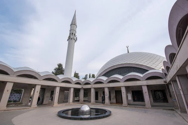 Istambul Turquia Mesquita Sakirin Turco Sakirin Camii Uma Mesquita Moderna — Fotografia de Stock