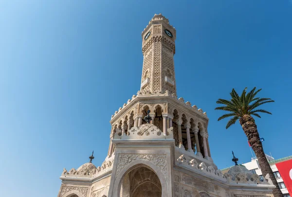 Blick Auf Einen Teil Des Alten Uhrturms Saat Kulesi Der — Stockfoto