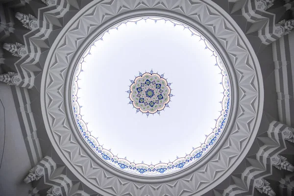 Istanbul Turchia Aprile 2019 Interno Della Moschea Camlica Nuova Moschea — Foto Stock