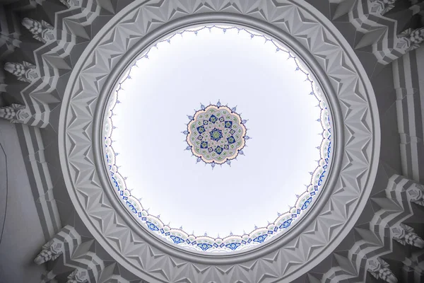 Estambul Turquía Abril 2019 Interior Mezquita Camlica Nueva Mezquita Más — Foto de Stock