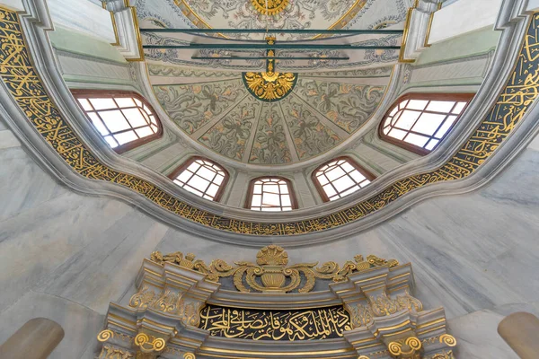 Istanbul Turkiet April 2019 Inne Nusretiye Moskén Som Byggdes Sultanen — Stockfoto