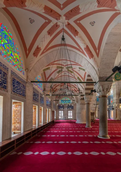 Istanbul Turchia Aprile 2019 Interno Della Moschea Kilic Ali Pasa — Foto Stock