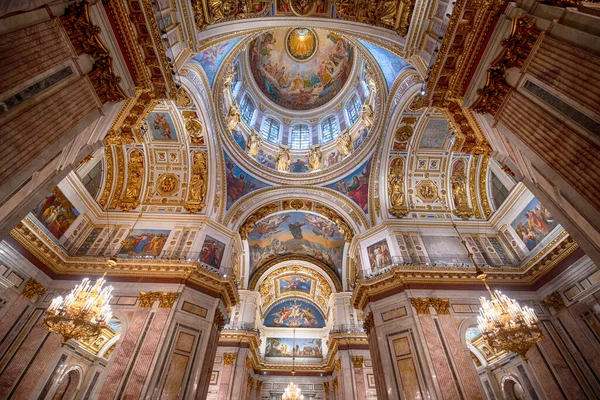 Saint Pétersbourg Russie Novembre 2019 Intérieur Cathédrale Saint Isaac Isaakievskiy — Photo