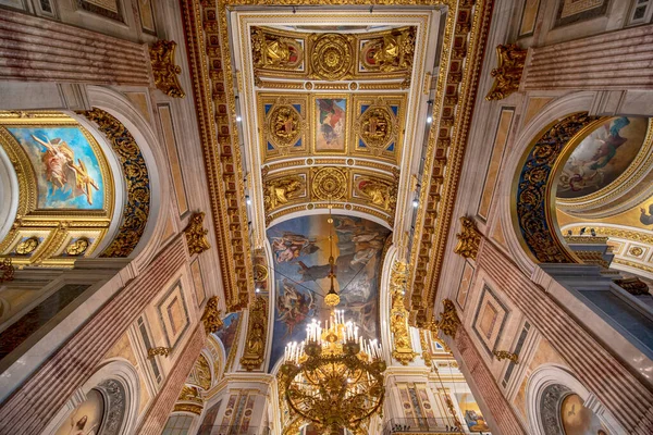 Saint Pétersbourg Russie Novembre 2019 Intérieur Cathédrale Saint Isaac Isaakievskiy — Photo