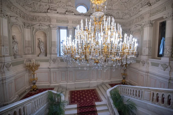 Petersburg Rosja Stycznia 2020 Wnętrze Pałacu Yusupov Moice Został Wzniesiony — Zdjęcie stockowe