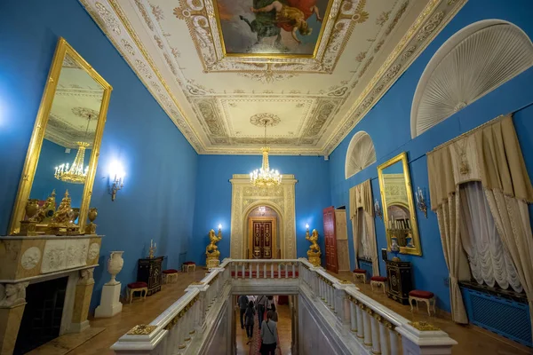 Санкт Петербург Росія Січня 2020 Внутрішній Двір Палацу Юсупов Мойці — стокове фото