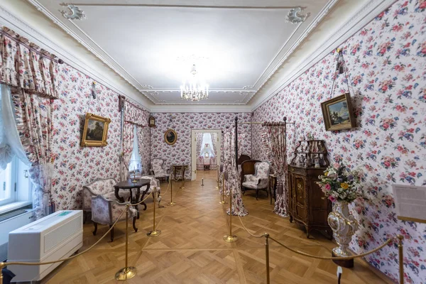 Lomonosov San Pietroburgo Russia 2020 Interno Del Palazzo Oranienbaum Grande — Foto Stock