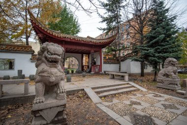 Saint Petersburg, Rusya - 10 Kasım 2019: Doğu tarzında 