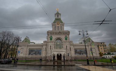 Saint Petersburg, Rusya - 10 Kasım 2019: Devlet Anıt Müzesi A. V. Suvorov. Başkomutan Suvorov 'un anısına yapılmış bir müze. St. Petersburg 'da kuruldu.