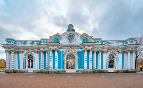 Tsarskoje Selo Pushkin Sankt Petersburg Ryssland Grottpaviljong Katarina Parken Vid — Stockfoto