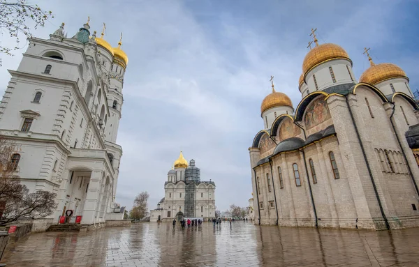 Varsayım Katedrali Başmelek Michael Sobor Moskova Kremlin Katedrali Ndeki Büyük — Stok fotoğraf
