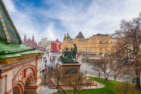 Moskova Rusya 2020 Kızıl Meydan Daki Devlet Tarih Müzesi Dışişleri — Stok fotoğraf