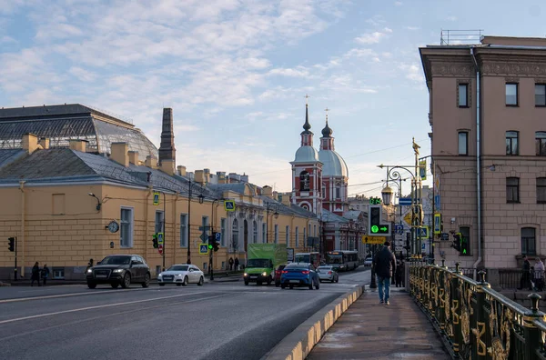 San Pietroburgo Russia Novembre 2019 Veduta Della Chiesa Simeone Anna — Foto Stock