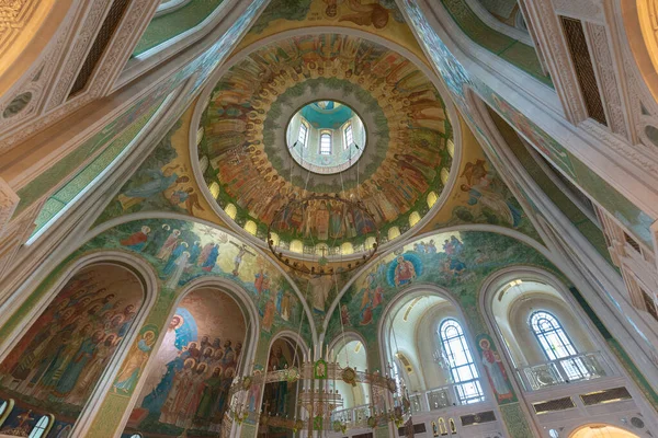 Moskova Rusya Kasım 2019 Sretensky Manastırı Nın Hıristiyan Ortodoks Kilisesi — Stok fotoğraf