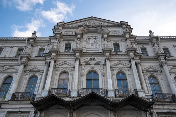 Saint Petersburg Rusya Ocak 2020 Dvortsovaya Embankment Taki Novo Mikhailovsky — Stok fotoğraf