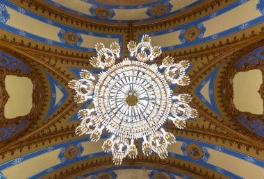 Aziz Pettersburg. RUSSIA - 11 Ocak 2020: Shuvalov Sarayı şimdi St. Petersburg Faberge Müzesi 'ne ev sahipliği yapmaktadır